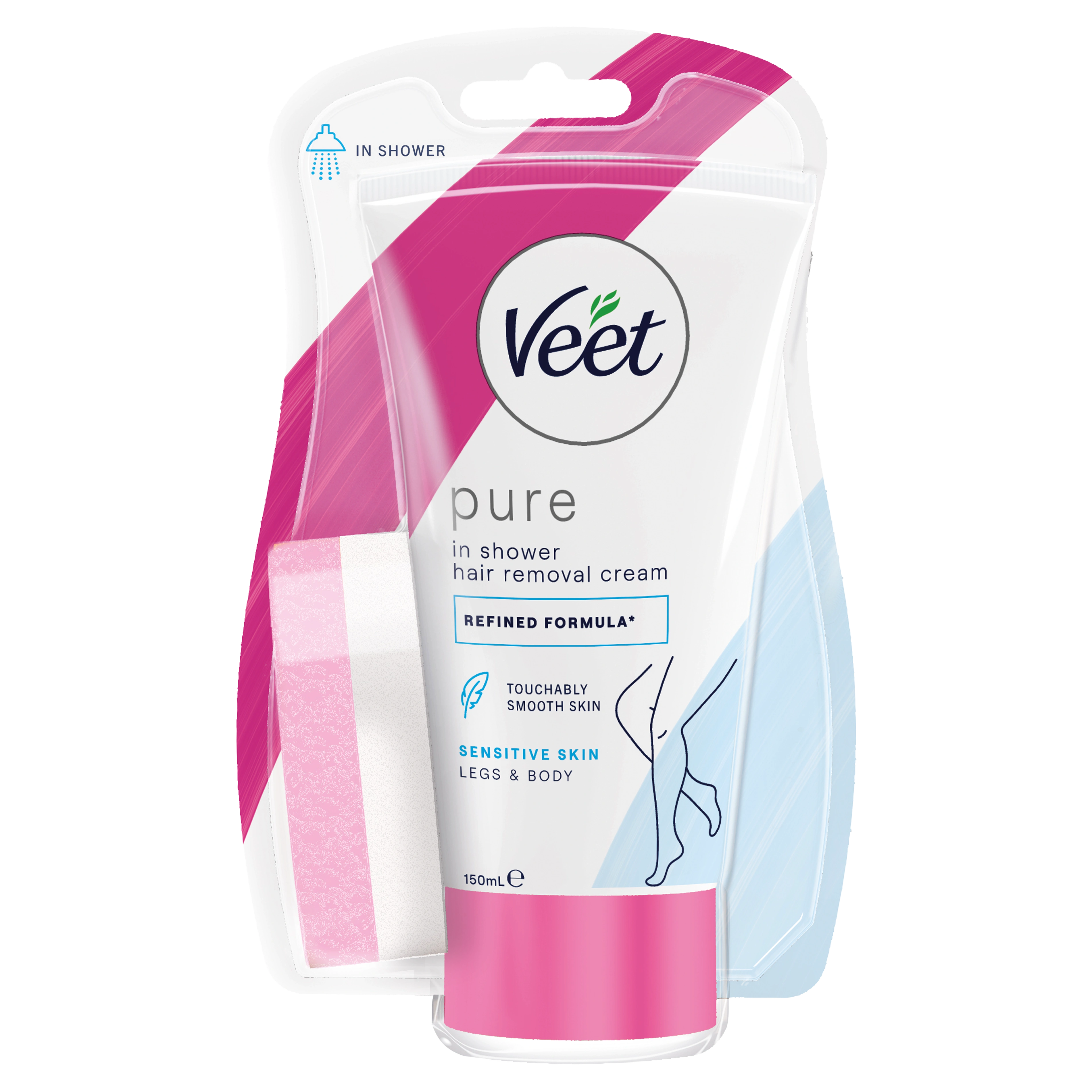 Veet® Silk & Fresh In-Shower Hair Removal Cream Sensitive Skin 150ml